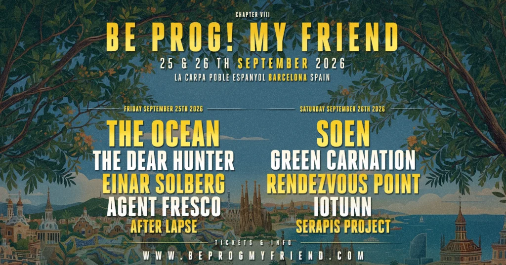 Be Prog! My Friend 2026 — Barcelona