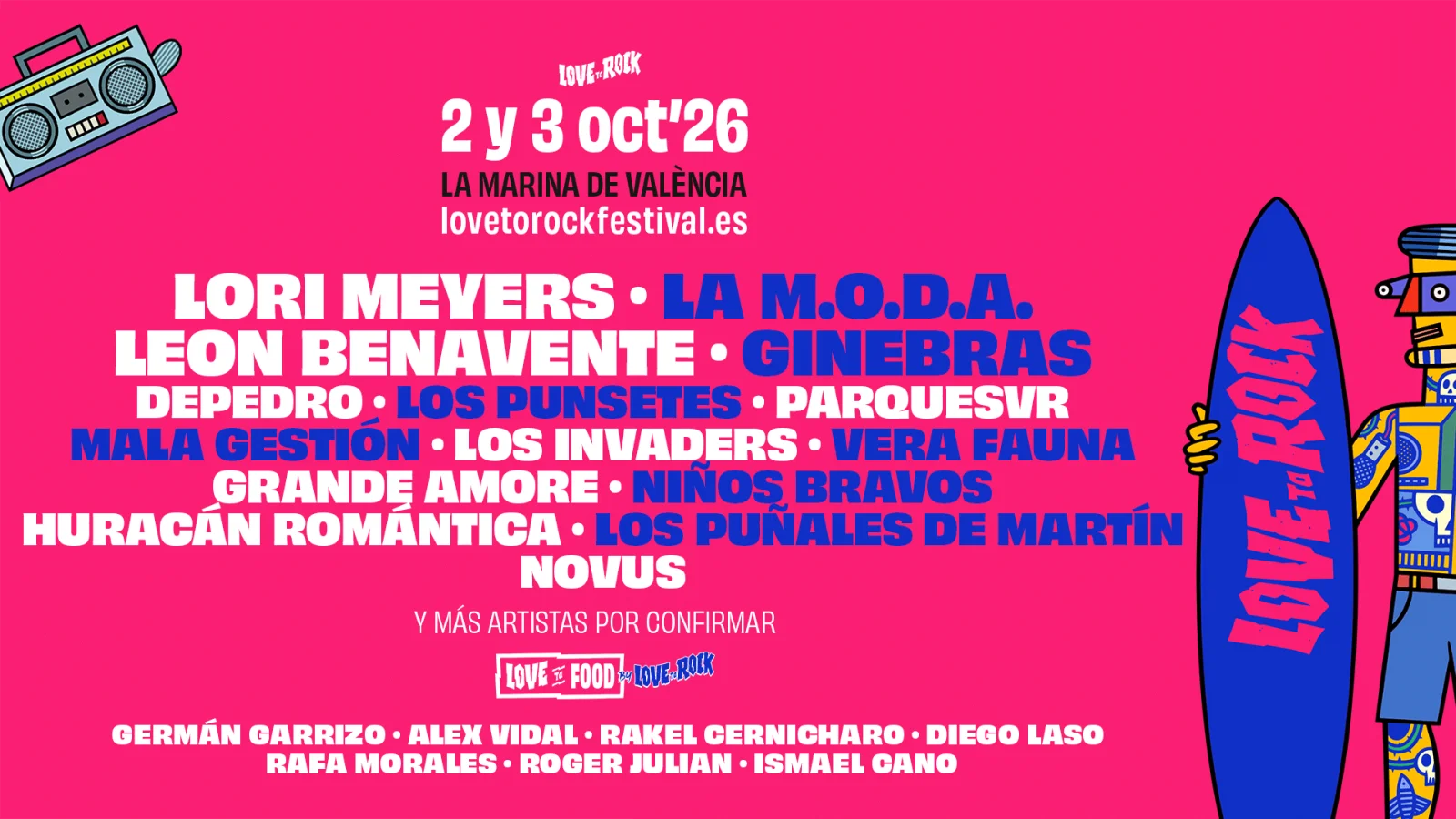 Love To Rock 2026 — València